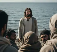 Jezus z miłością konfrontuje tłum szukający Go tylko dla chleba.