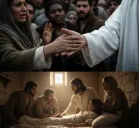 Jezus uzdrawia: kobieta w tłumie i córka Jaira. Wskrzeszenie i wiara.